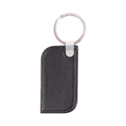 Leather keychain for sublimation printing - rectangle with rounded corners