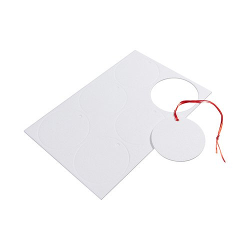 Car fragrance tag for sublimation - circle