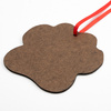 MDF pendant for sublimation - Dog's Paw