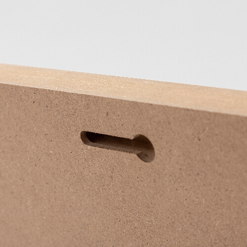 Fotoram tillverkad av MDF för sublimering - 25,4 x 25,4 cm