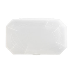 Plastic storage box for glass foot files