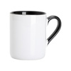 325 ml sublimation mug - with black interior and handle