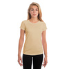 Solar T-shirt voor dames met korte mouwen voor sublimatie - Pale Yellow