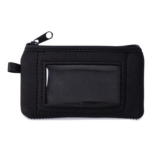 Neoprene wallet with wrist strap for sublimation
