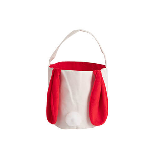 Bag in the shape of a hare for sublimation - red ears