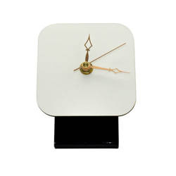 Stoječa ura iz MDF 10 x 10 cm Sublimacija Termični prenos