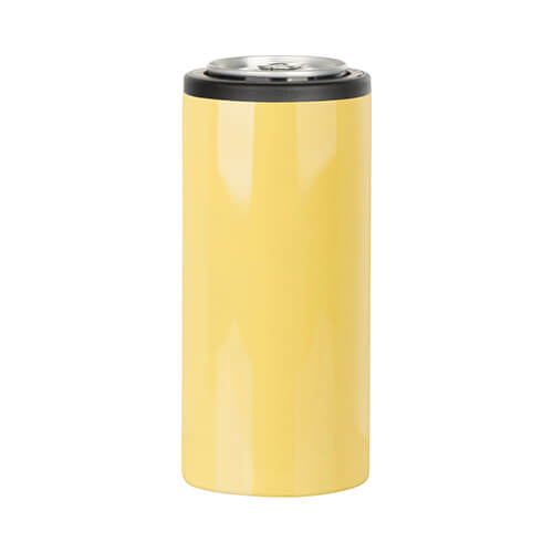 Glacière pour une canette de 350 ml pour sublimation - Jaune