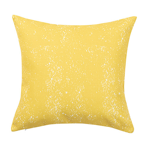 Linen pillowcase 40 x 40 cm Bleached Starry Yellow for sublimation