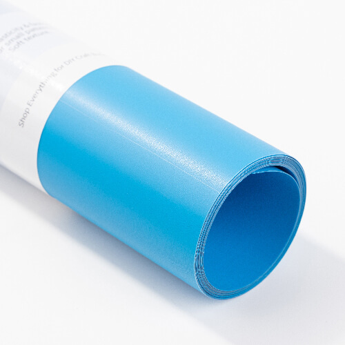 Feuille Flex - bleu mat