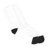 Chaussettes de sport Crew pour sublimation