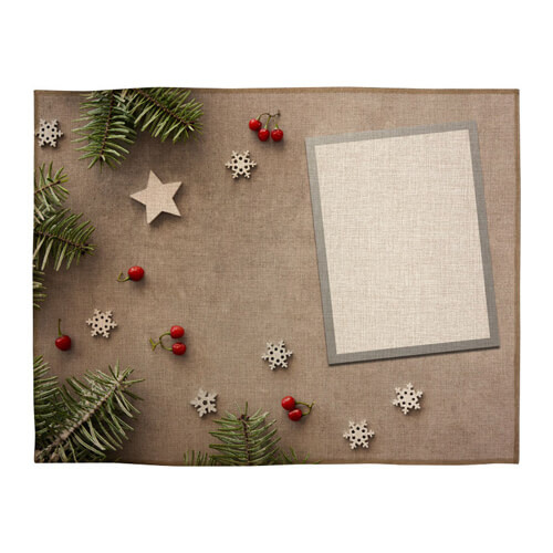 Namizna podloga iz platna za sublimacijo - Xmas - 2