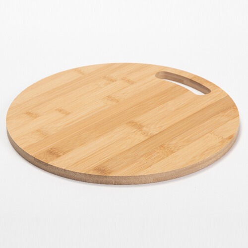 Tabla de cortar de bambú para sublimación - Ø 30 cm