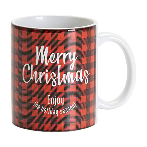 Xmas Plaid 2 transfeerleht - 30,5 x 11,4 cm - 4 tk.