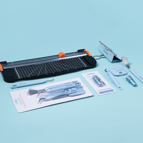 Plottermeshouder met twee messen