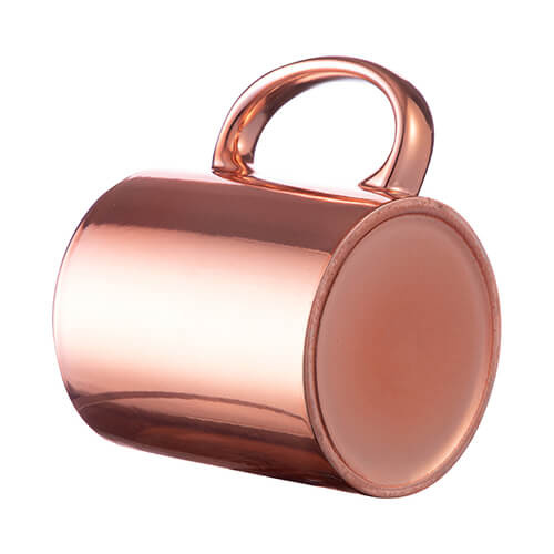 Mug 330 ml plated for sublimation - Copper with a cardboard box