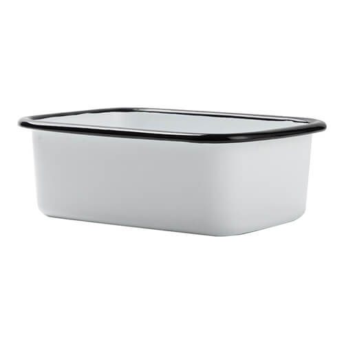 Bol emailat 20 x 14,5 x 7 cm pentru sublimare