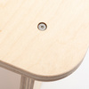 Children's plywood stool for sublimation