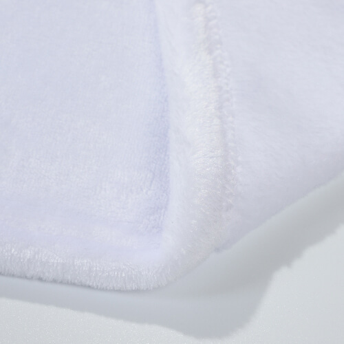 Minky filt 152 x 102 cm för sublimering - vit