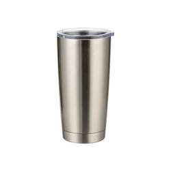 Vaso térmico 550 ml para sublimación - plateado