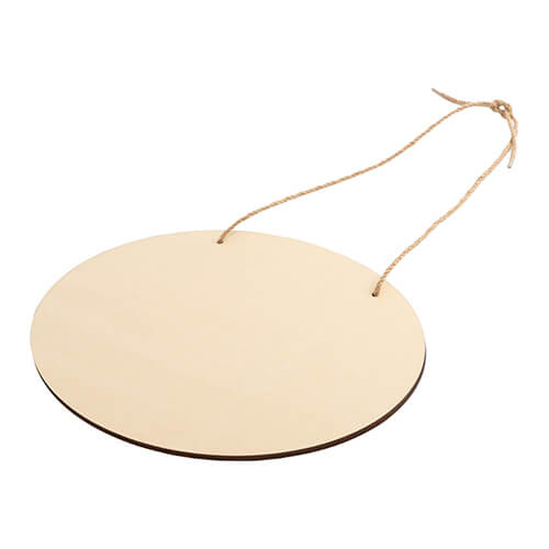 Accroche-porte en bois pour sublimation - ovale