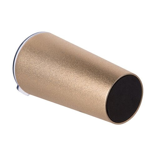 Thermal tumbler 480 ml for sublimation - gold glitter