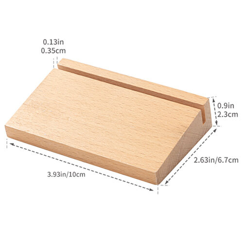 Puidust alus 6,7 x 10 x 2,3 cm