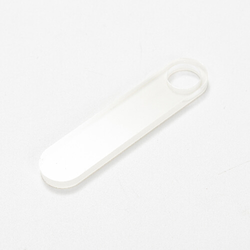 Identificador acrílico 7,2 x 1,6 cm para sublimación