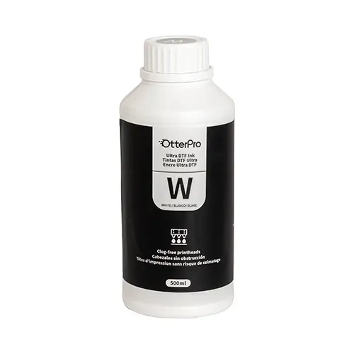 OtterPro Ultra DTF tinte 500 ml - balta