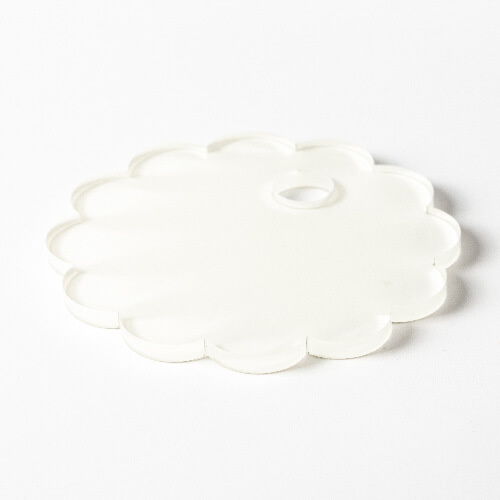 Acryl naambadge voor 780 / 900 / 1050 / 1260 ml mok voor sublimatie - tandwiel