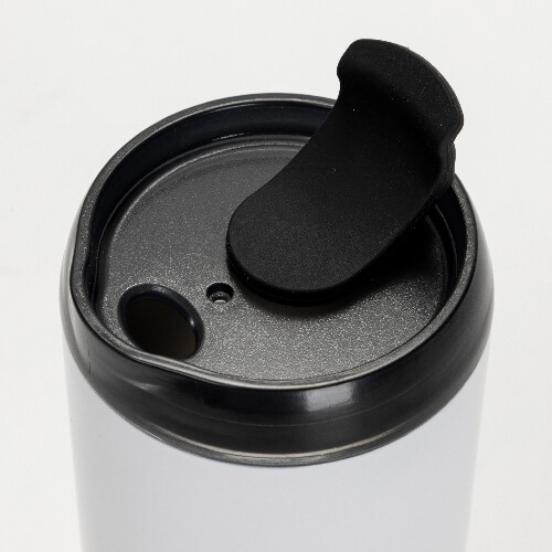 Pārnēsājama 400 ml krūze sublimācijai - balta