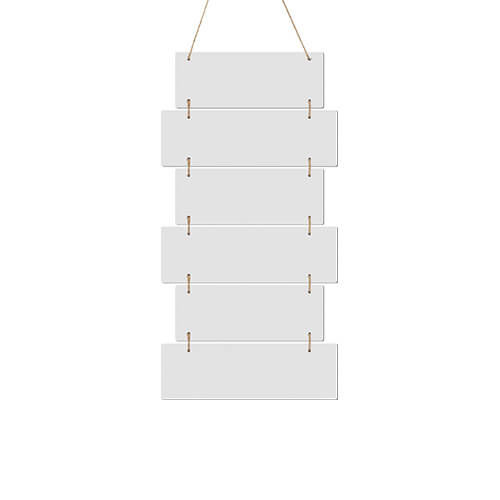 Šesť závesných rámov MDF na sublimáciu