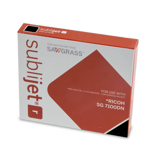 Gelinkt Sawgrass ZWART SubliJet-R 75 ml voor Ricoh SG7100DN