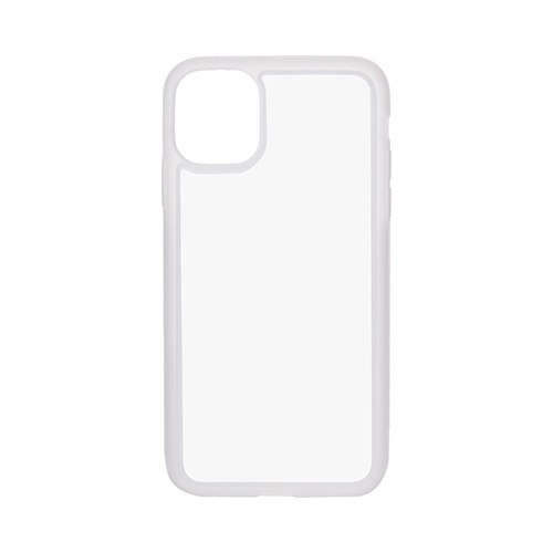 Funda iPhone 11 Goma Transparente Sublimación Transferencia Térmica