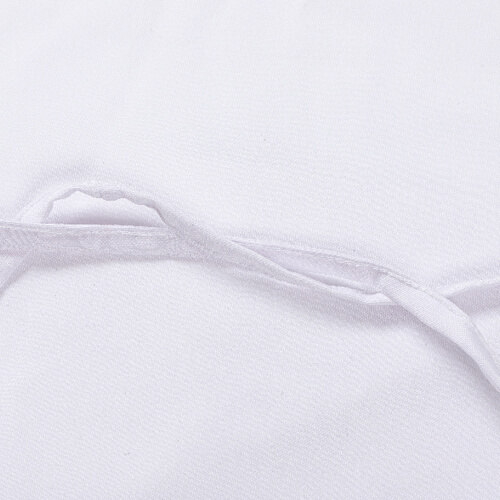 Tablier blanc adulte avec poche pour sublimation