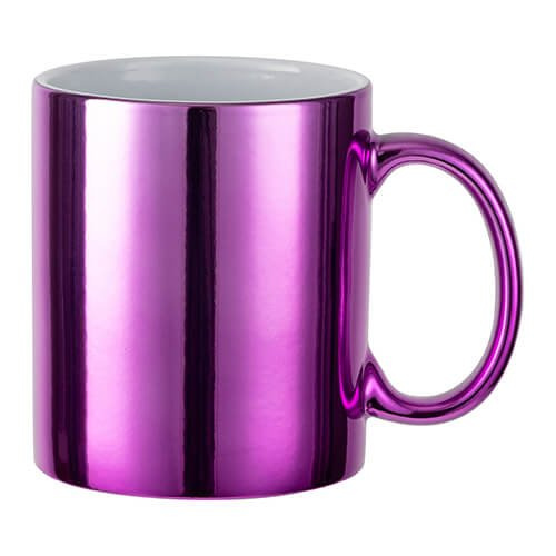 Cana de 330 ml placată pentru sublimare - Violet