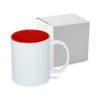 Mug A+ 330 ml with red interior with box Sublimation Thermal Transfer