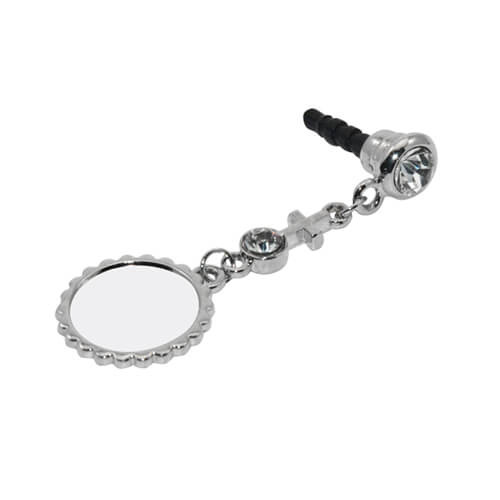 Poklopac priključka za slušalice - okrugli - Sublimacijski termalni transfer