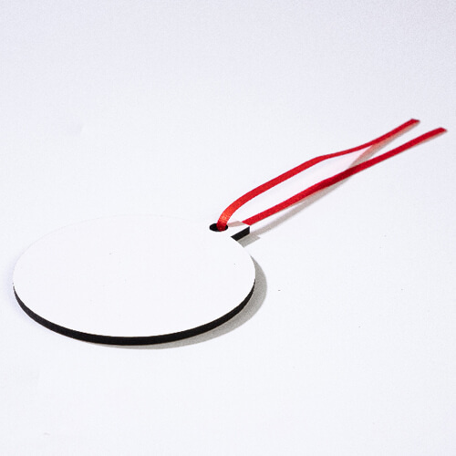 Colgante de MDF de doble cara para sublimación - circulo