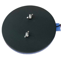 Plaatverwarmer 15 cm voor combopersen met schroeven / 4-polige stekker