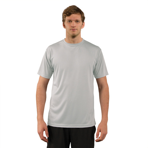 Solar t-shirt met korte mouwen voor sublimatie - Parelgrijs