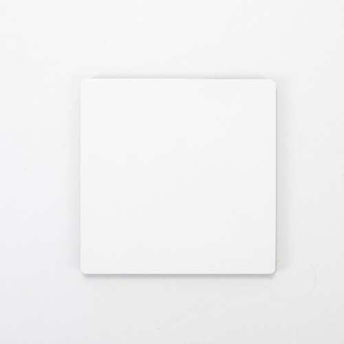 Panneau de fibres pour sublimation 20 x 20 x 0,6 cm - 2 pièces. - dos brun clair