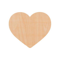 Podmetač od šperploče za sublimaciju - srce