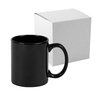 Mug Full Color – noir brillant pour transfert thermique avec boîte