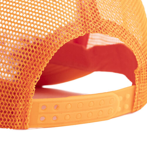 Full Color Trucker cap for adults for sublimation and thermal transfer - orange