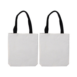 Lot de 2 sacs shopping en lin imprimables