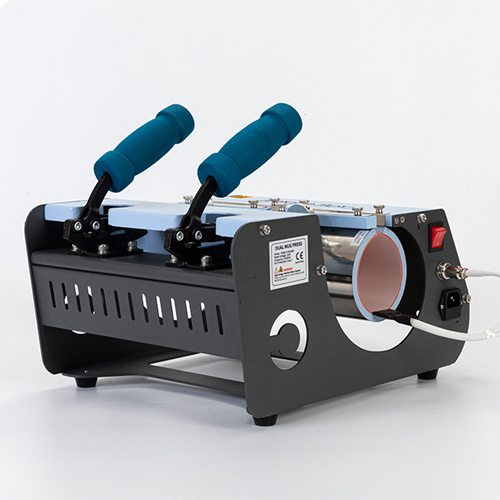 To-stationers kop- og tumblerpresse - 3-i-1-model