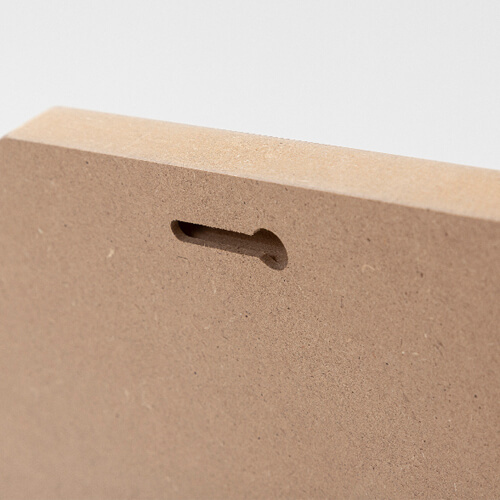 Zeshoekig fotolijstje in MDF voor sublimatie - 25,4 x 30,5 cm