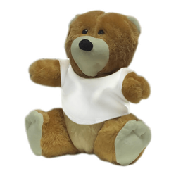 Nounours en peluche avec T-shirt personnalisable Sublimation Transfert Thermique