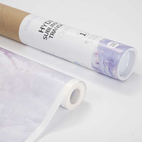 Craft Express hydrosublimation foil - Purple Marble