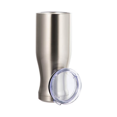 Sticlă de sublimare din oțel inoxidabil 600 ml - argintiu